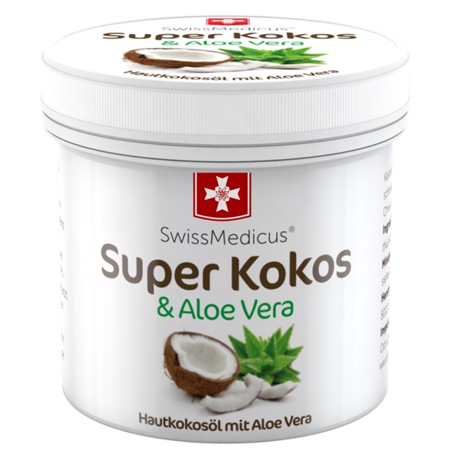 Super Coconut with Aloe vera for skin use 150 ml